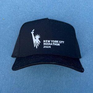 New York City Marathon Hat Black